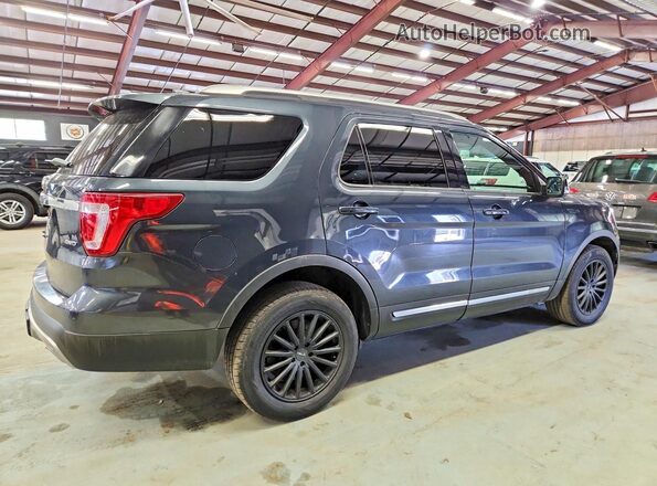 1FM5K8D81HGA26460 2017 FORD EXPLORER Серый Задняя правая четверть