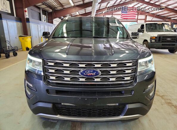 1FM5K8D81HGA26460 2017 FORD EXPLORER Серый Вид спереди