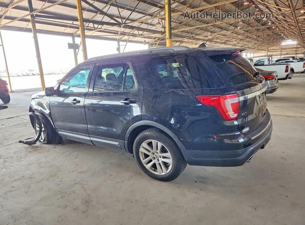 1FM5K8D82JGC79020 2018 FORD EXPLORER Черный Задняя левая четверть