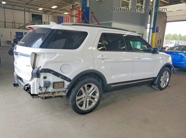 1FM5K8D83GGA85525 2016 FORD EXPLORER White Trasero derecho