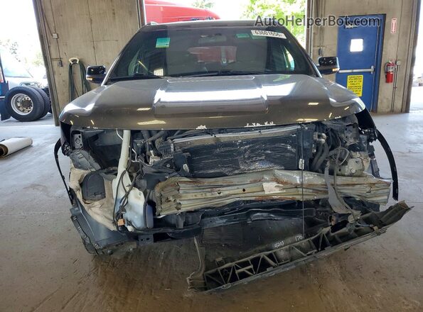 1FM5K8D84GGC88374 2016 FORD EXPLORER Gray Vista frontal