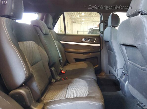 1FM5K8D84GGC88374 2016 FORD EXPLORER Gray Vista interior trasera