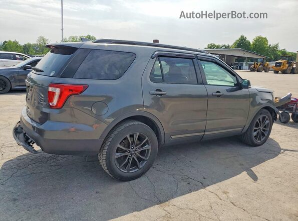 1FM5K8D84HGD94678 2017 FORD EXPLORER Gray Rear right