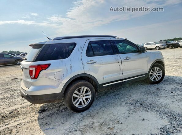 1FM5K8D84KGA61520 2019 FORD EXPLORER Silver Tył prawy