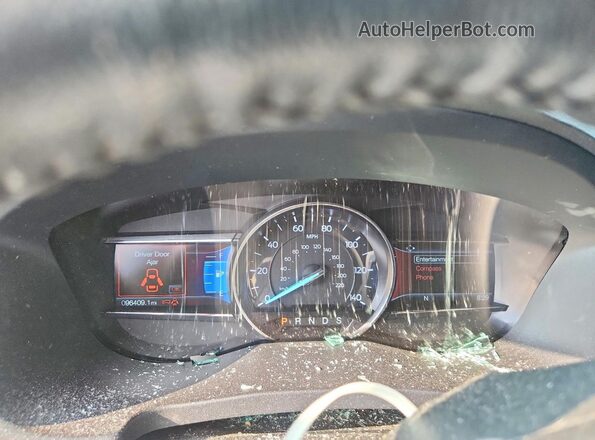 1FM5K8D84KGA61520 2019 FORD EXPLORER Silver Widok zestawu wskaźników
