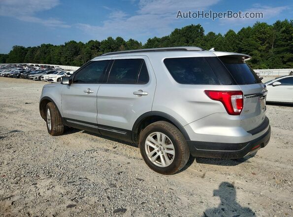 1FM5K8D84KGA61520 2019 FORD EXPLORER Silver Tył lewy