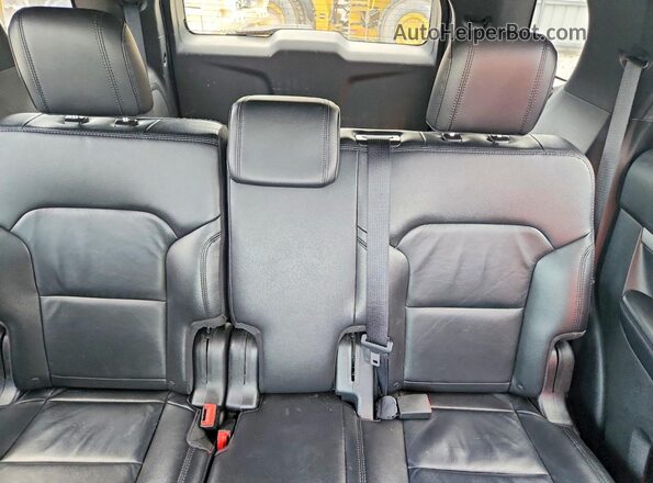 1FM5K8D85HGD20623 2017 FORD EXPLORER Gray Vista de los asientos traseros