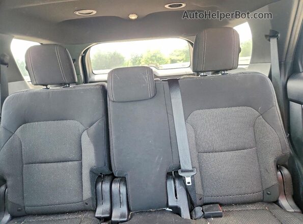 1FM5K8D86GGD19396 2016 FORD EXPLORER Black Vista de los asientos traseros