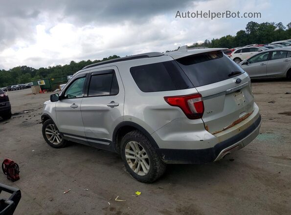 1FM5K8D87GGD19942 2016 FORD EXPLORER Серебряный Задняя левая четверть