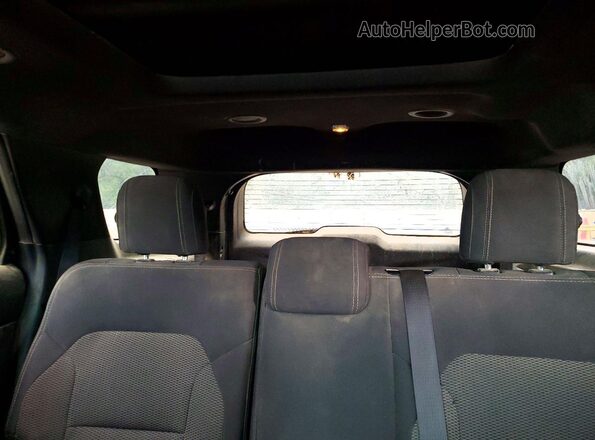 1FM5K8D87GGD19942 2016 FORD EXPLORER Серебряный Вид задних сидений