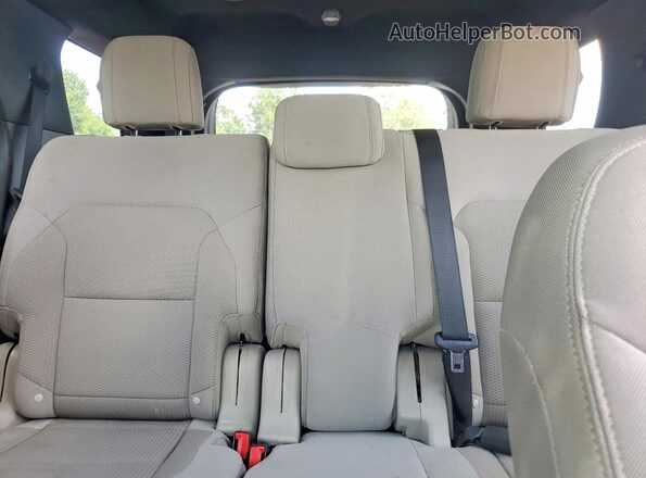 1FM5K8D87JGA62708 2018 FORD EXPLORER Burgundy Widok tylnych siedzeń