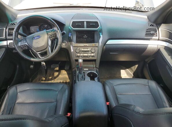 1FM5K8D88GGC56043 2016 FORD EXPLORER Gray წინა პანელის ხედი