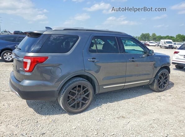 1FM5K8D88GGC56043 2016 FORD EXPLORER Gray უკანა მარჯვენა