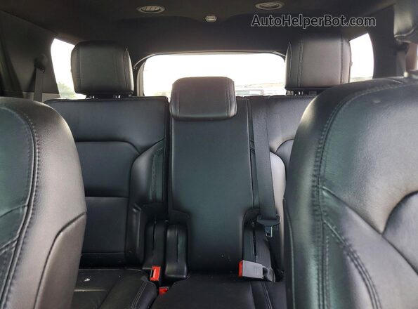 1FM5K8D88GGC56043 2016 FORD EXPLORER Gray უკანა სავარძლების ხედი