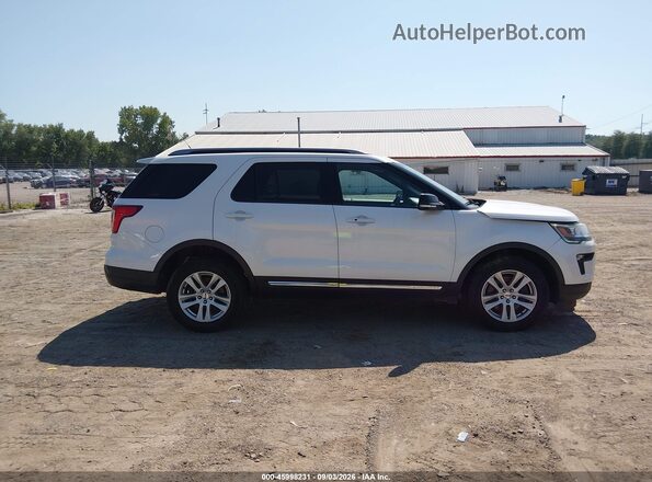 1FM5K8D89JGC47732 2018 FORD EXPLORER White სალონის 360-გრადუსიანი ხედი