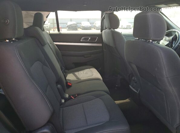 1FM5K8D8XHGD12467 2017 FORD EXPLORER Black Սալոնի հետևի տեսք