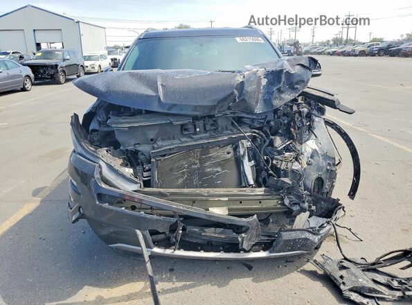 1FM5K8D8XHGD12467 2017 FORD EXPLORER Black Դիմացի տեսք
