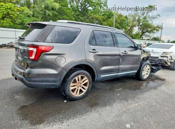 1FM5K8D8XKGA70108 2019 FORD EXPLORER Gray Tył prawy