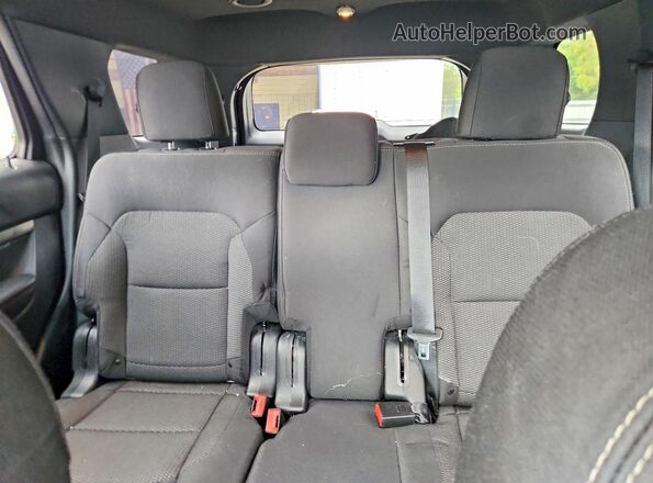 1FM5K8D8XKGA70108 2019 FORD EXPLORER Gray Widok tylnych siedzeń