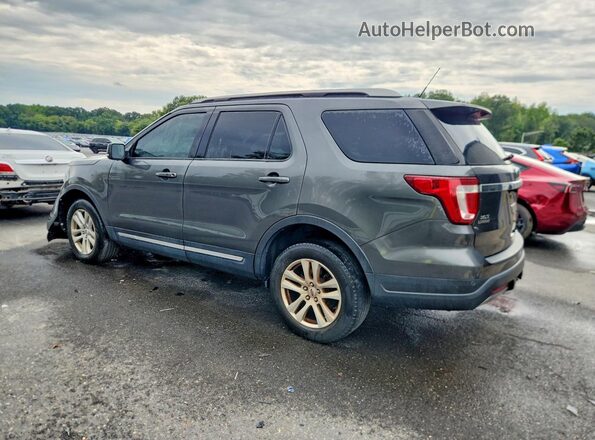 1FM5K8D8XKGA70108 2019 FORD EXPLORER Gray Tył lewy