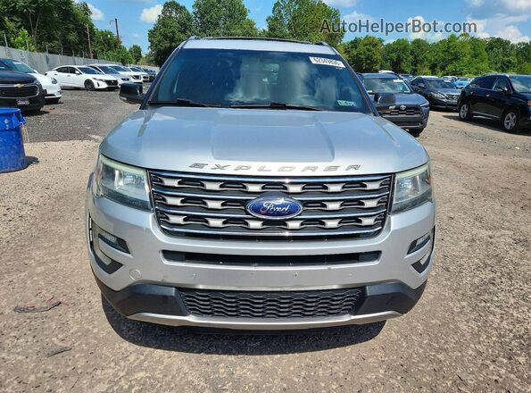 1FM5K8DH3GGC39490 2016 FORD EXPLORER Серебряный Вид спереди