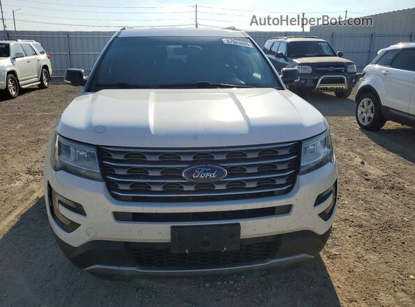 1FM5K8DHXGGB52606 2016 FORD EXPLORER White Դիմացի տեսք
