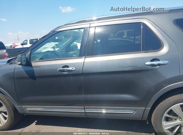 1FM5K8F80KGA32772 2019 FORD EXPLORER Gray Vista interior de 360 grados