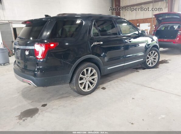 1FM5K8F81HGC91974 2017 FORD EXPLORER Black Задня права чверть