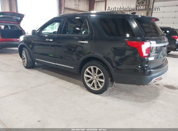 1FM5K8F81HGC91974 2017 FORD EXPLORER Black Задня ліва чверть