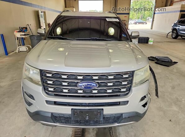 1FM5K8F85GGA33990 2016 FORD EXPLORER Серебряный Вид спереди