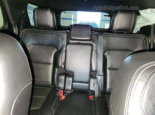 1FM5K8F85GGA33990 2016 FORD EXPLORER Серебряный Вид задних сидений