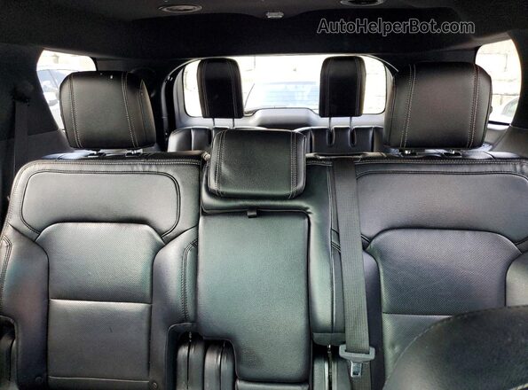 1FM5K8F86GGA57232 2016 FORD EXPLORER Gray Vista de los asientos traseros