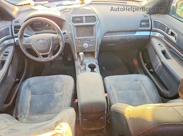 1FM5K8F87GGA26684 2016 FORD EXPLORER Черный Вид панели приборов