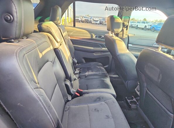 1FM5K8F87GGA26684 2016 FORD EXPLORER Черный Вид задней части салона