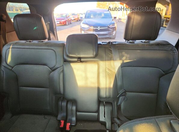 1FM5K8F87GGA26684 2016 FORD EXPLORER Черный Вид задних сидений