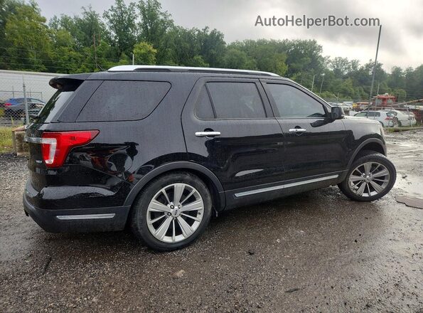 1FM5K8FH6JGA45184 2018 FORD EXPLORER Black Rear right