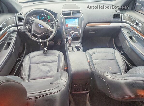 1FM5K8FH6JGA45184 2018 FORD EXPLORER Black Dashboard view