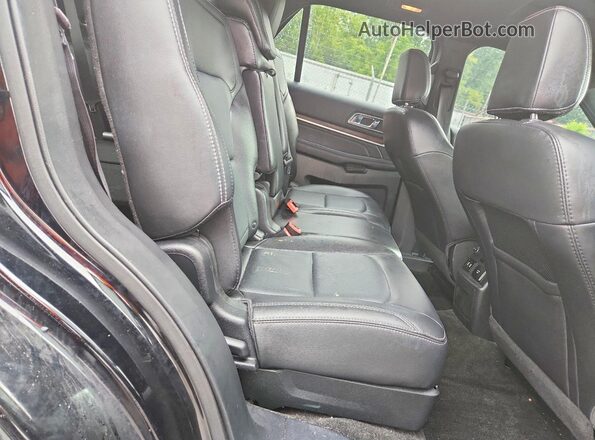 1FM5K8FH6JGA45184 2018 FORD EXPLORER Black Rear seats view