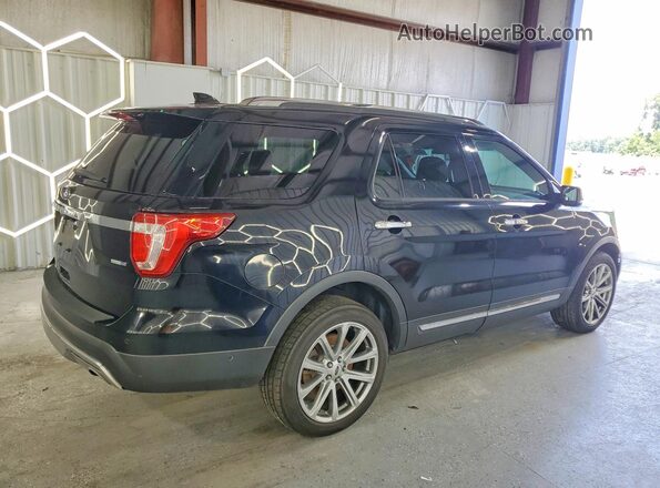 1FM5K8FHXGGD34710 2016 FORD EXPLORER Black Задня права чверть