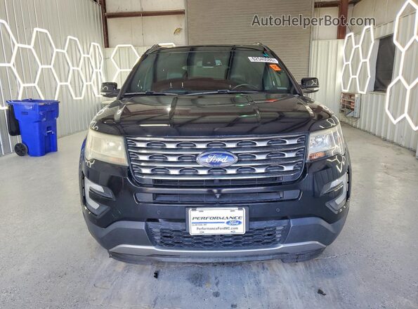 1FM5K8FHXGGD34710 2016 FORD EXPLORER Black Вид спереду