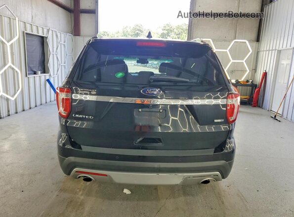 1FM5K8FHXGGD34710 2016 FORD EXPLORER Black Вид ззаду