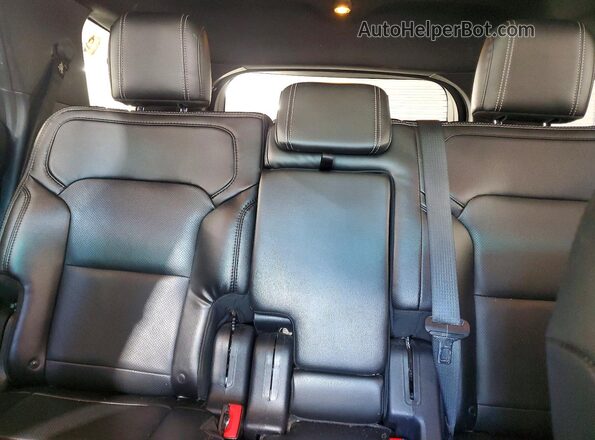 1FM5K8FHXGGD34710 2016 FORD EXPLORER Black Вид задніх сидінь