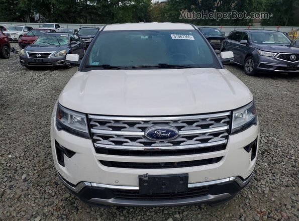 1FM5K8FHXKGA99170 2019 FORD EXPLORER White Widok z przodu