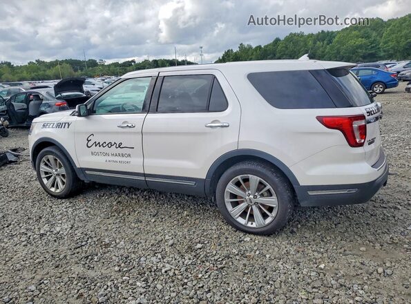 1FM5K8FHXKGA99170 2019 FORD EXPLORER White Tył lewy