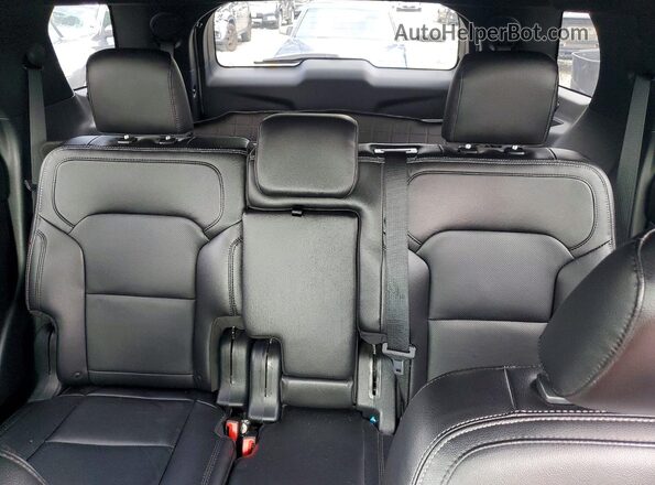 1FM5K8FHXKGA99170 2019 FORD EXPLORER White Widok tylnych siedzeń