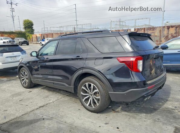 1FM5K8GC1LGA03317 2020 FORD EXPLORER Black Rear left