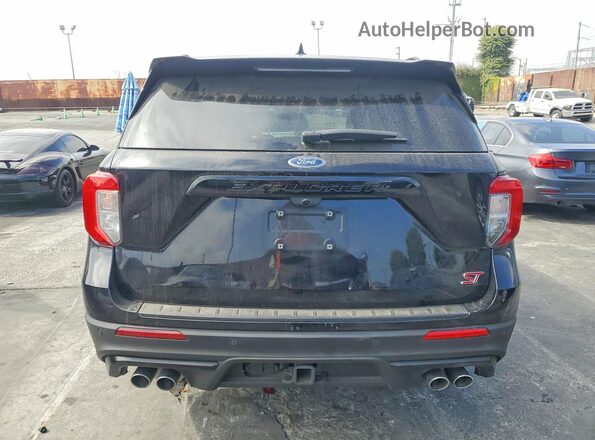 1FM5K8GC1LGA03317 2020 FORD EXPLORER Black Rear view