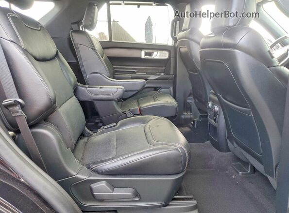 1FM5K8GC1LGA03317 2020 FORD EXPLORER Black Rear interior view