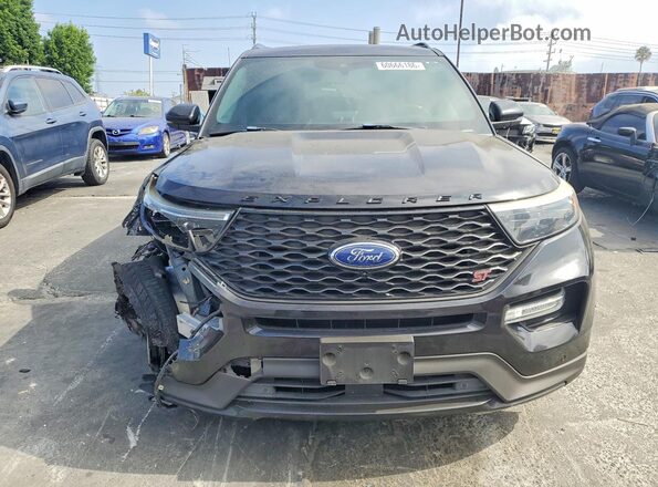 1FM5K8GC1LGA03317 2020 FORD EXPLORER Black Front view