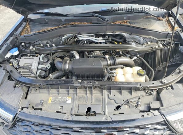 1FM5K8GC1LGA03317 2020 FORD EXPLORER Black Engine compartment view